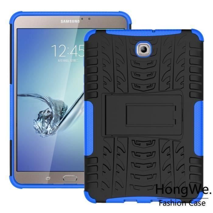 Coque Tablette Pour Samsung Galaxy Tab S2 (8 Pouces) En Bleu Etui