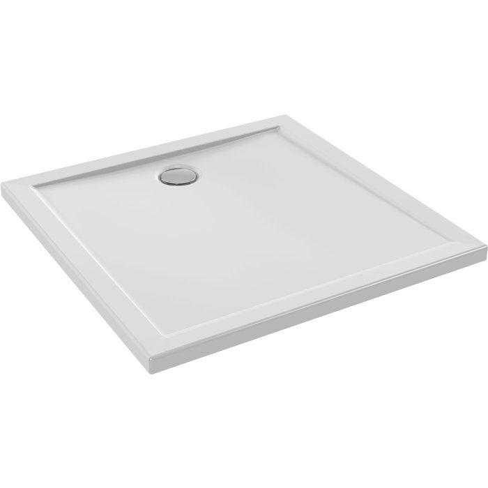 Jacob Delafon - Receveur de douche extra-plat Camille 80x80 cm en céramique Blanc - ENB901-00