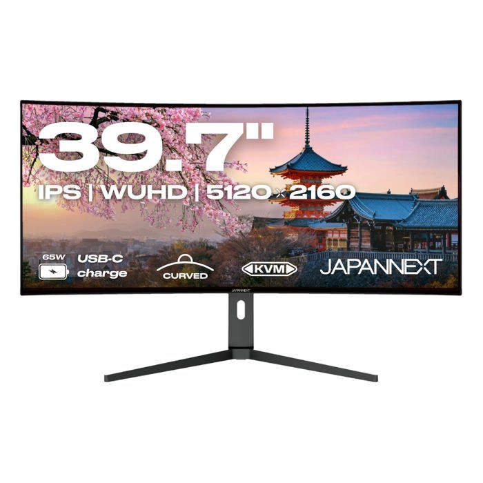 Écran PC Incurvé  397  WUHD  IPS  USB-C (+ charge 65W)