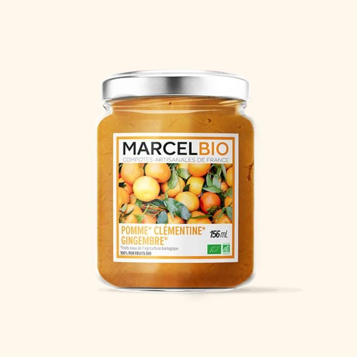 Marcel Bio Compote Pomme Clementine Gingembre Bio 156ml Cdiscount Au Quotidien Marcel Bio Compote Pomme Clementine Gingembre Bio 156ml Cdiscount Au Quotidien