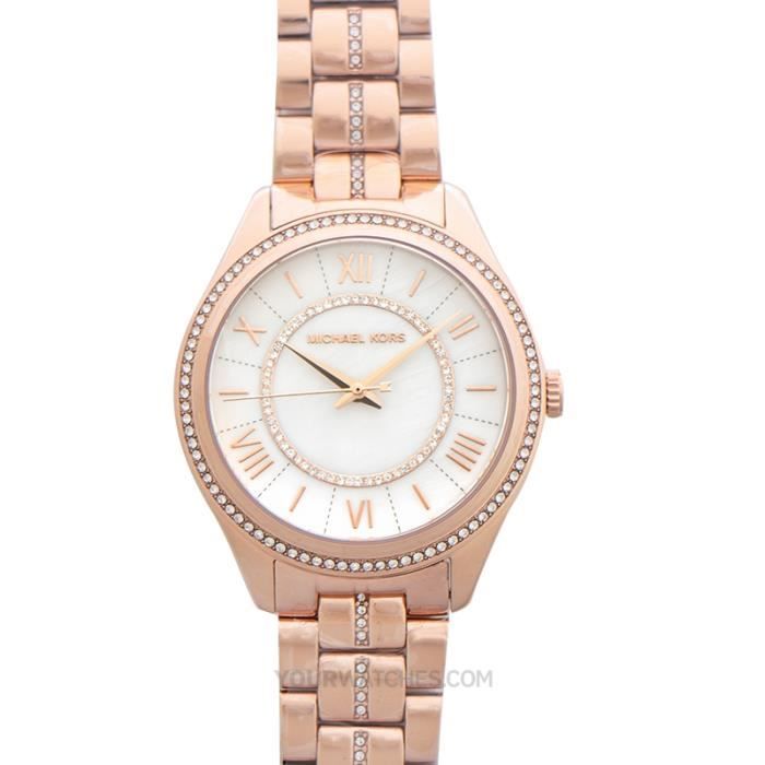 Michael Kors Lauryn MK3716 Brand New Mother of pearl Dial Lady s Watch