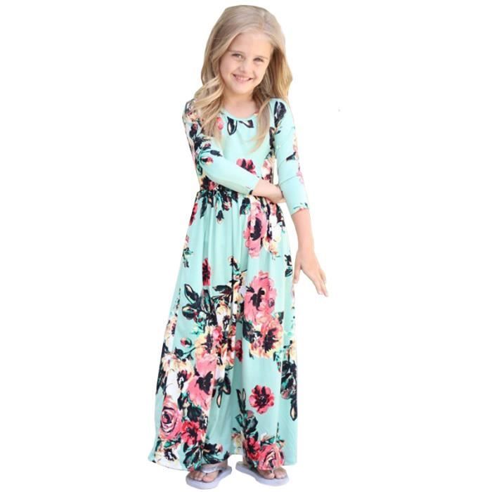 Robe longue pour store fille de 12 ans