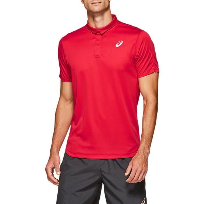 polo asics femme marron