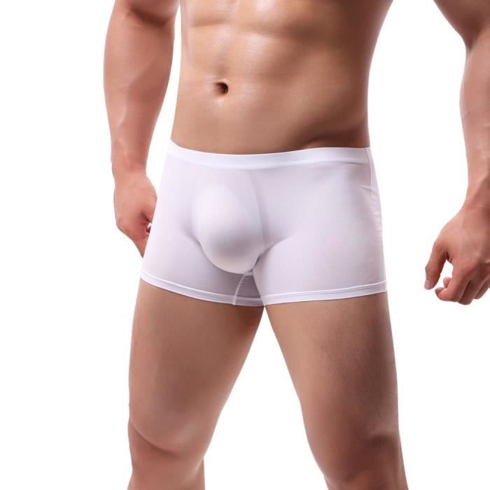 De 3 Slips Taille Basse En Soie Glacée Pour Homme Avec Pochette En U – Sous Vêtements Dété Respirants – Tissu Satiné De Mer Du 12,33 € | DHgate