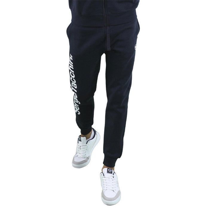 Pantalon de survêtement homme - Sergio Tacchini - NIZARD PANT - Marine et blanc - Fitness - Indoor Pantalon de survêtement homme - Sergio Tacchini - NIZARD PANT - Marine et blanc - Fitness - Indoor