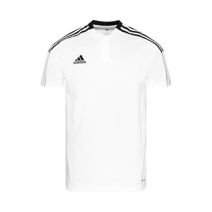 Polo blanc adidas store