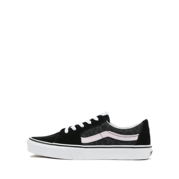 Vans Basket Vans UA SK8 LOW - Noir - Cuir et daim - Bout rond