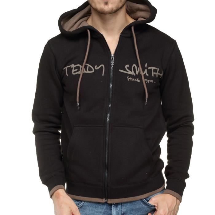 Sweat zippé homme teddy smith 2025