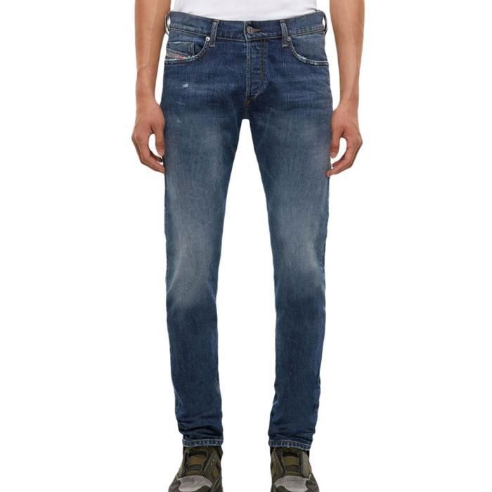Jeans Slim Bleu Denim Homme Diesel Tepphar Bleu Cdiscount Pr t