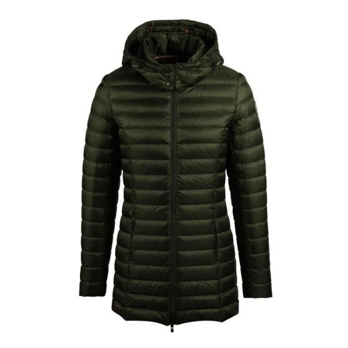 Doudoune Jott NOUR BASIC Ref. 3900NOU 236. Couleur Vert. Details. Col a capuche. Manches longues. Fermeture a glissiere. Vert Cdiscount Pret a Porter