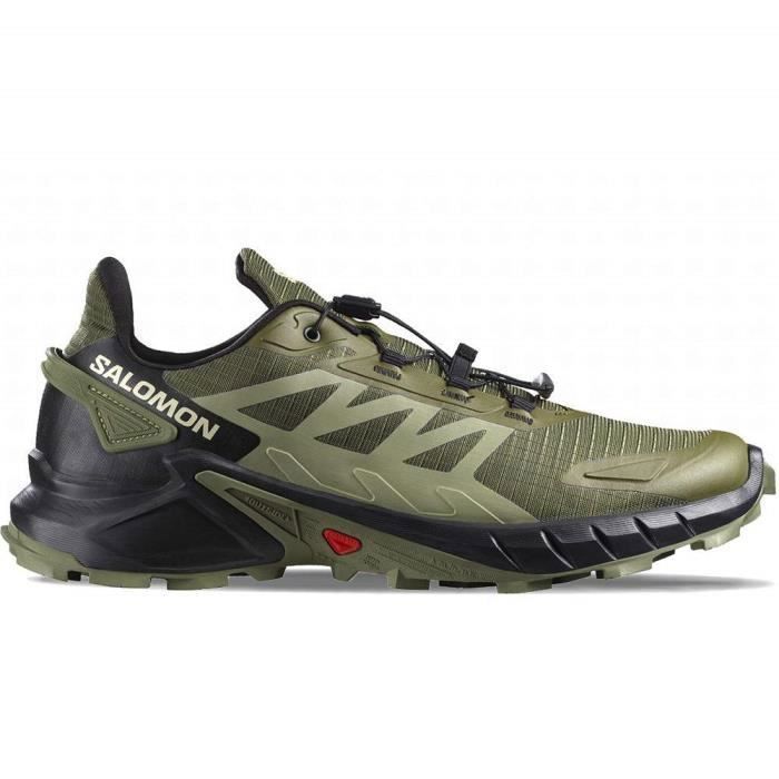 Chaussures de Running SALOMON Supercross 4 Homme - Vert - Régulier