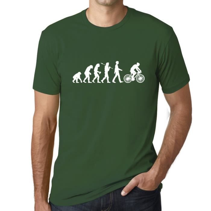 T-shirt Vintage Opération Bikeway Années 70 - Blanc/vert, Taille M, Occasion Bon état