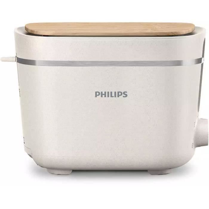 PHILIPS - Grille-pain - 2 fentes - 830W - Eco