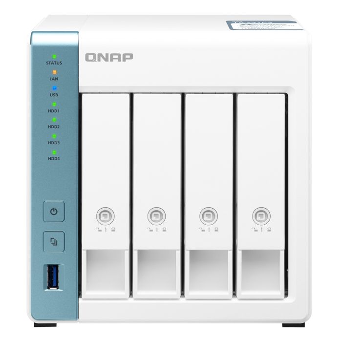 Serveur de stockage NAS – QNAP – TS-431P3-2G – 4 baies – 2GB RAM – 1.7GHz Quad core