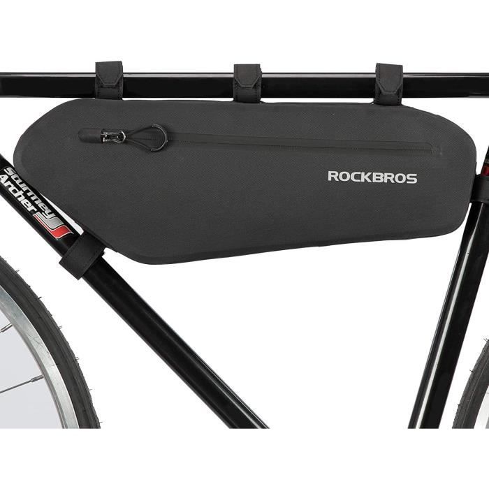 Porte Telephone Velo Sacoche Cadre Vélo ROCKBROS Étanche, 3L-4L