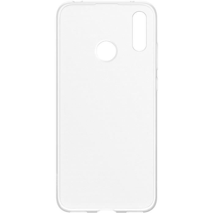 HUAWEI Coque semi rigide transparente pour Huawei Y7 2019