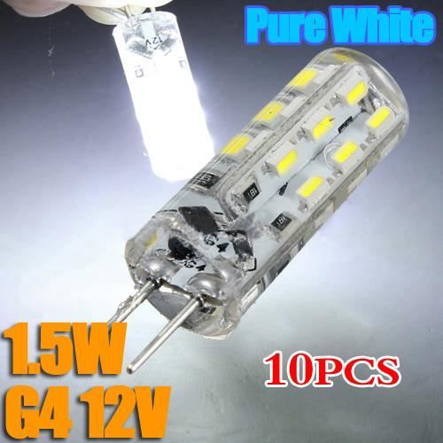 Ampoule G4 1 5w Led 10x Remplacer Ampoule Halogene 12v Smd Led Lampes De Ampoules Achat Vente Ampoule Led Soldes Cdiscount