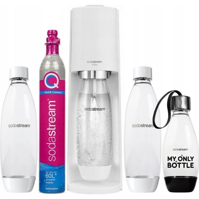Machine à soda - SodaStream - Terra - Blanc -