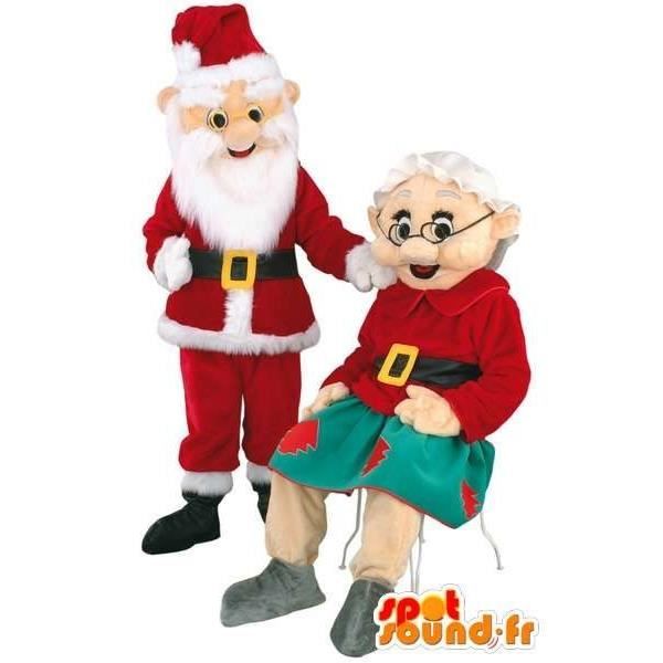 Jeux De Mere Noel Et Pere Noel Deguisements Couple Pere Noel Et Mere Noel Cdiscount Jeux Jouets