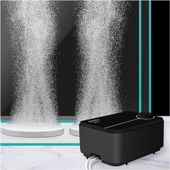 Comparer les prix de boxtech Pompe à air Ultra silencieuse pour Aquarium la Pompe à air Peut répondre aux Trois exigences silencieuse Faible [13]