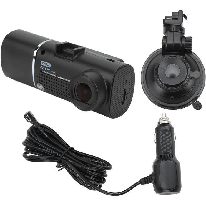Caméra Dash Cam Full HD 1080p DVR Voiture - Enregistrement Boucle, Détection Mouvement, Capteur G, Mode Parking