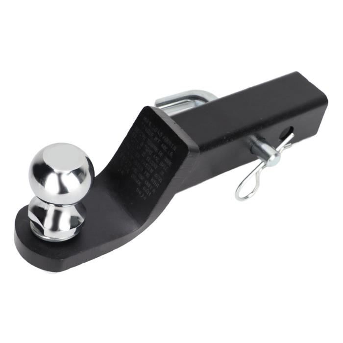 Rallonge D'attelage Pour Remorque - 18 Pouces (45cm) - Pour Récepteur De 2 Pouces - Acier Noir