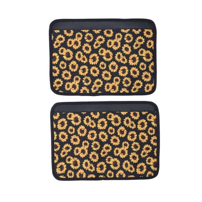 Housse Coussin Pour Ceinture De Sécurité - 2 Pièces - Noir - Universel - Confort Conduite