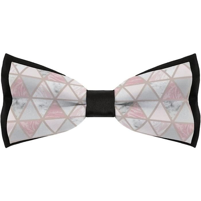 Nœud Papillon Réglable Pour Homme - Pré-Noué, Cravate Alternative Élégante - Pour Mariage, Cérémonie, Soirée - Taille Adjustable 28-50cm