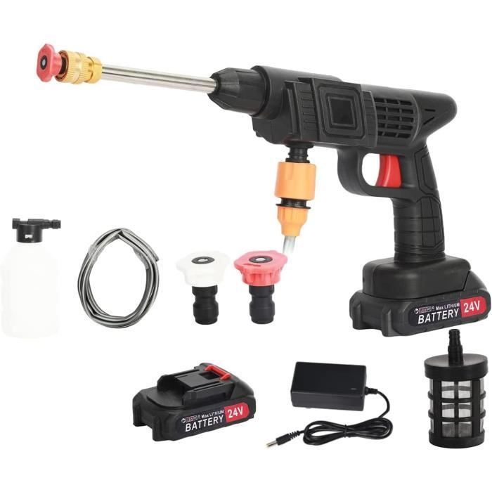 Nettoyeur Haute Pression Sans Fil 18V Makita - Portable Avec 2 Batteries 3000mAh Pour Voiture, Jardin Et Maison