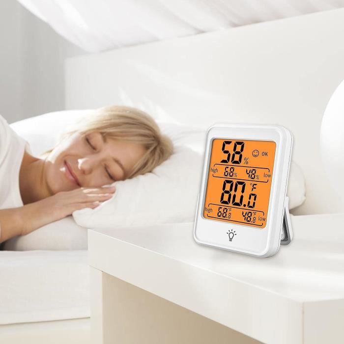 MONITEUR D'ENVIRONNEMENT INTELLIGENT Capteur De Température Et D'humidité Avec EUR 19,34