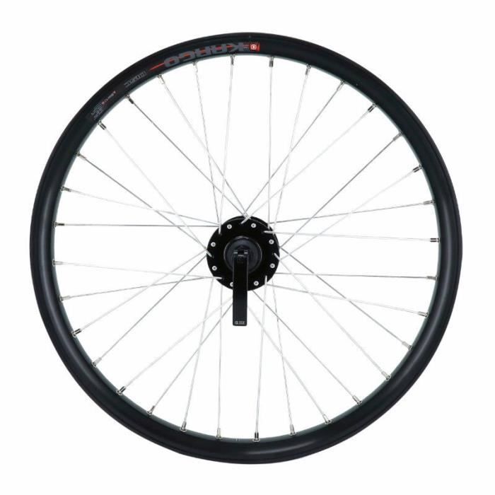 Roue avant disque double paroi avec oeillets moyeu 6 trous blocage Velox Kargo VAE