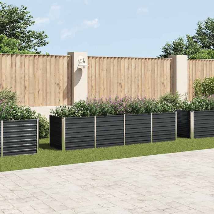 vidaXL Lit de Jardin 320x80x77 cm - vue 2