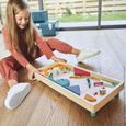 Flipper en bois JANOD - Jeu d'adresse pour enfant dès 5 ans - Multicolore-1