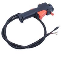 Poignée Débroussailleuse 26mm Avec Câble 114cm - Interrupteur Gâchette Accélérateur Outil Jardin
