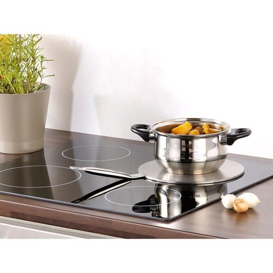 QTA Plaque de protection pour plaque de cuisson 60 x 52 en verre pour plaques /à induction