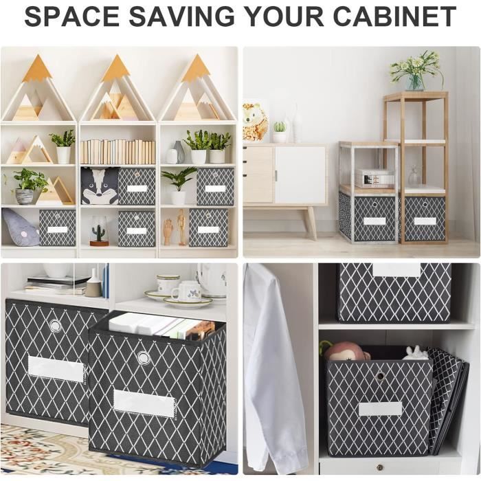 Lot De 3 Paniers De Rangement Tressés En Jacinthe D'eau, Avec Poignées