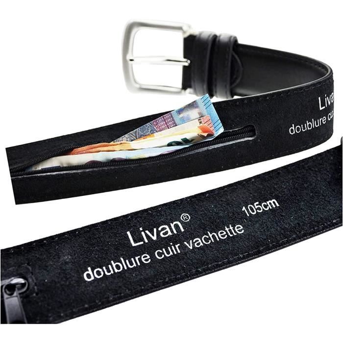 Ceinture cache billet cuir online