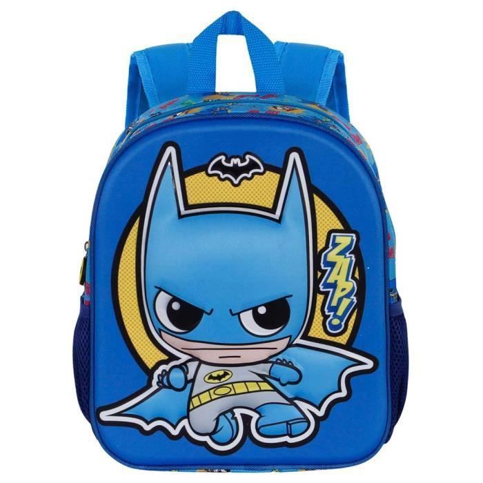 Sac a dos Batman 3D Petit KARACTERMANIA Multicolore Enfant Dos Maternelle