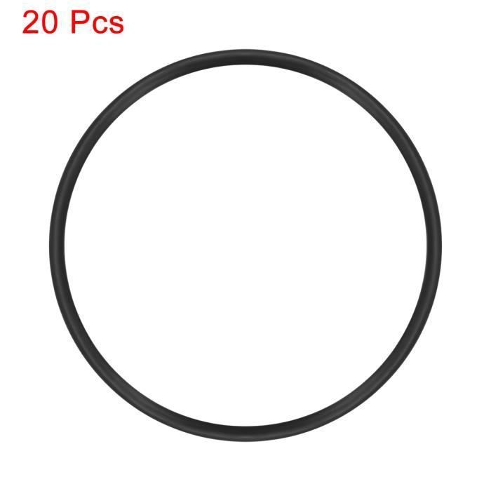 Lot De 5 Joints Toriques Nitrile – 63x70x3.5mm – Caoutchouc Résistant, Par Uxcell
