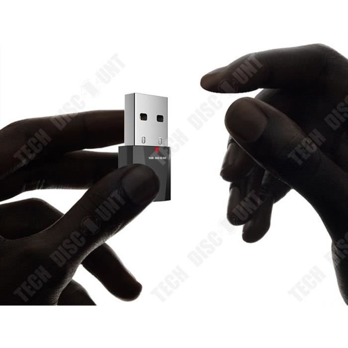 TD® clé USB Adaptateur Bluetooth jack audio Voiture PC ordinateur