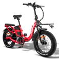 Vélo électrique FAFREES F20-X MAX avec 48V-30Ah batterie Samsung - 980W moteur- autonomie 200km - freins hydrauliques-20”-2