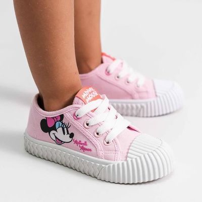 Baskets fille Cerda Minnie semelle PVC rose taille 35