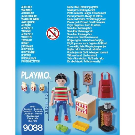 Vendeur de kebab Playmobil
