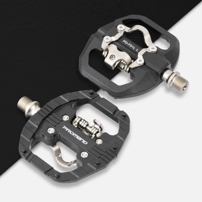 Flat pedals top spd