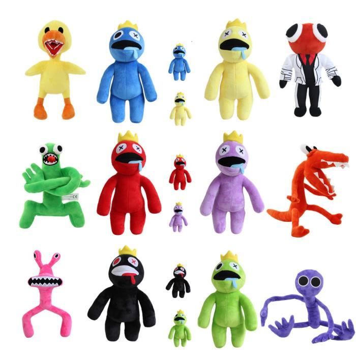 Roblox Premium Peluche Rainbow Friends #Vert 23cm 150g Cadeau de