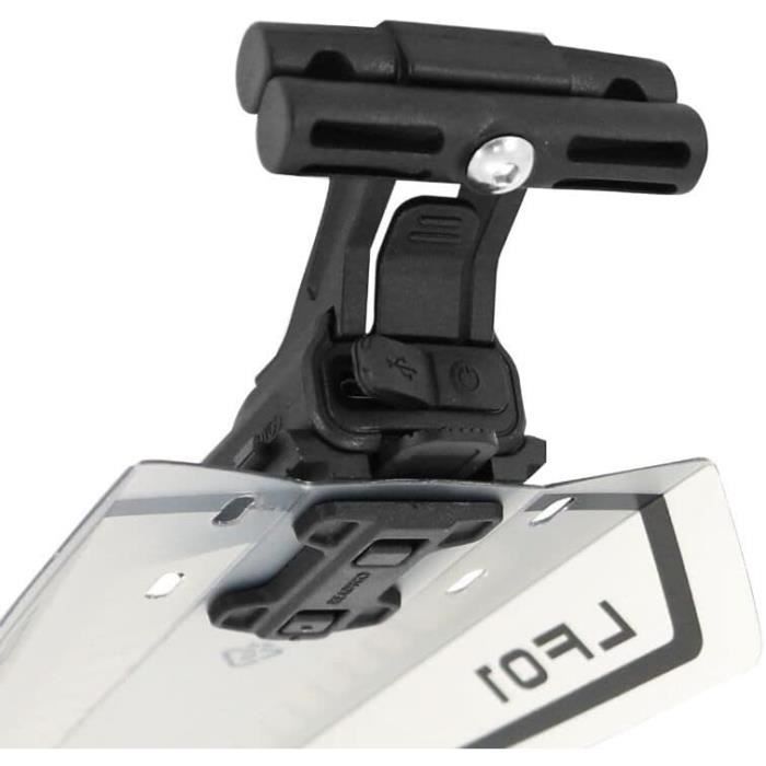 Garde Boue Route Vtt Readygo Arriere Avec Eclairage Usb 30 Lumens Fixation Sur Chariot De Selle u2379 Cdiscount Sport