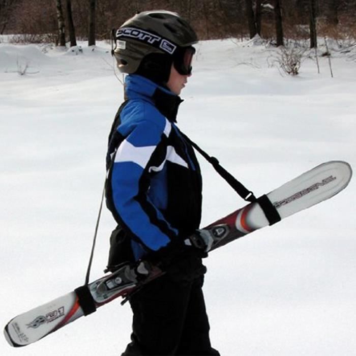 Porte-épaule ski Lash Poignée de liaison sangles de surf des neiges  Équipement de ski