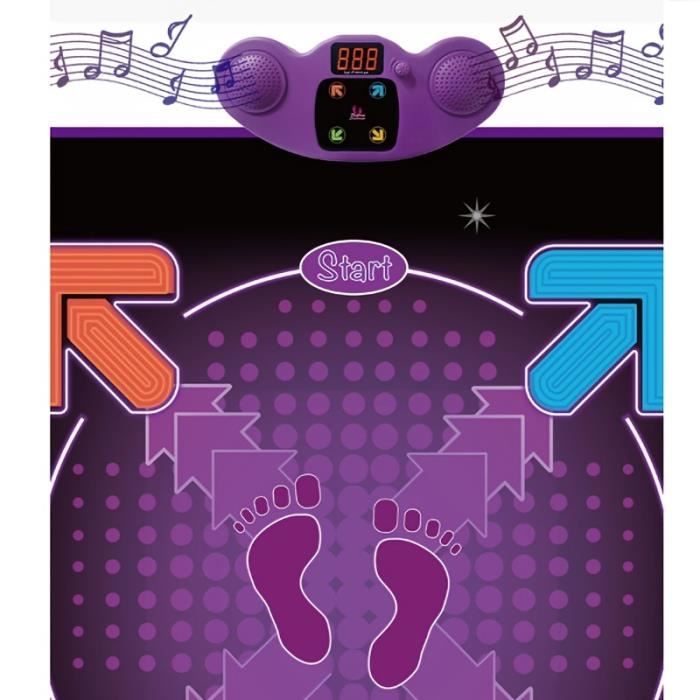 Tapis de Danse Musical pour Enfants de 3 à 8 Ans avec Affichage LED, Cadeau  d'anniversaire de Noël pour Garçons Filles(Violet) - Cdiscount Jeux - Jouets
