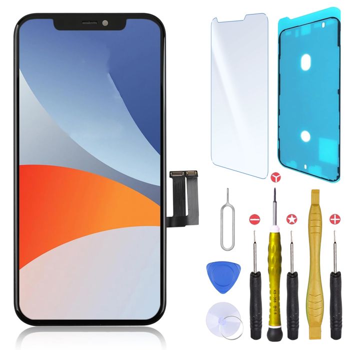 Écran De Remplacement Pour IPhone 11 - Kit Complet Avec Joint, Verre Trempé Et Outils - Marque CINQ TEQ