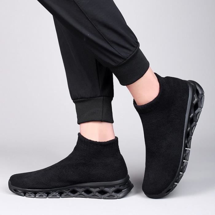 Derniere chaussure antiderapante legere Noir Cdiscount